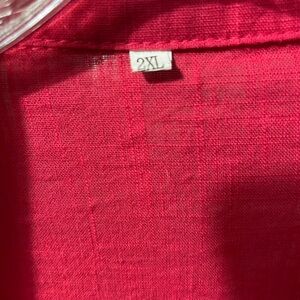 Top from Amazon. Size 2xl. Color: watermelon Top from Amazon.